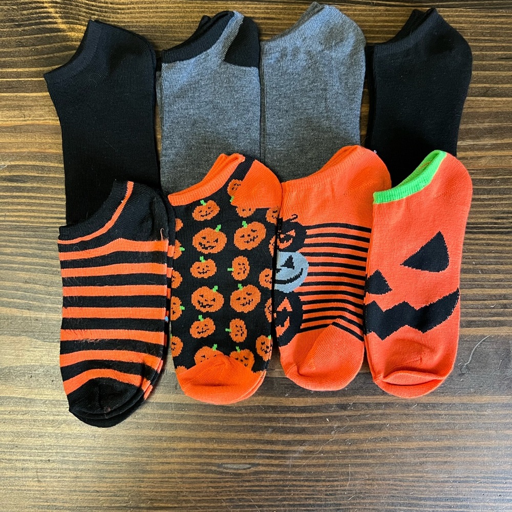 Halloween Themed Ankle Socks Set